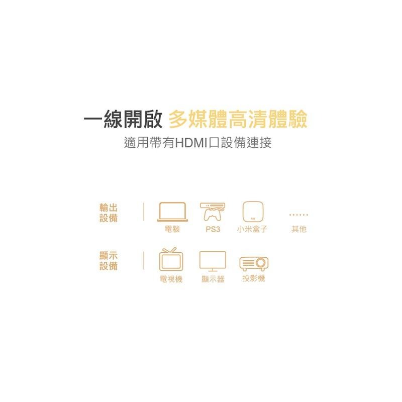 ~協明~ 綠聯 3M 5M HDMI 2.0傳輸線 FLAT版 / 扁平設計 巧用狹小空間 / 50820 50821-細節圖5