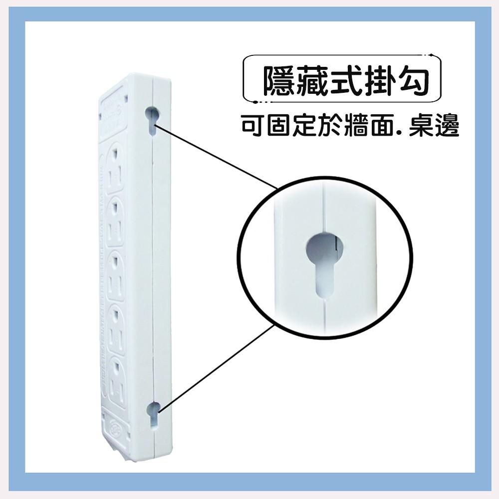 ~協明~ 10孔15A 新安規插座 1.8M / 15A安培 1650W 適用各式家電、OA事務機器-細節圖3