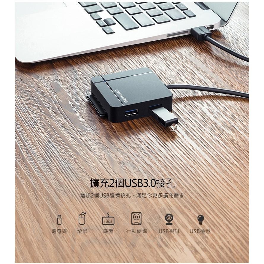 ~協明~ USB3.0轉SATA/SD-TF/2 Port USB3.0三合一集線器 PRO版 / 30916-細節圖6