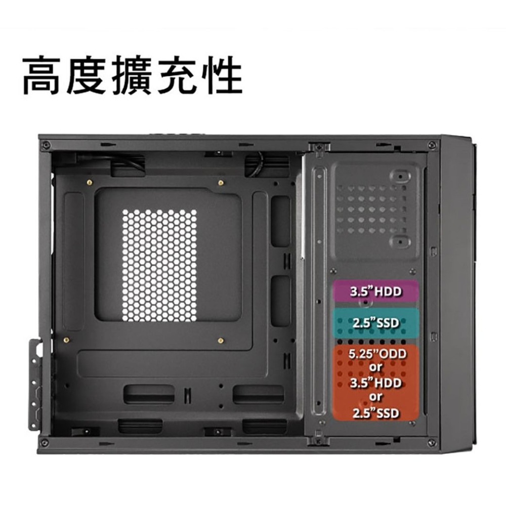 ~協明~ Mavoly 松聖 草莓 機殼 電腦機箱 + 400w power 黑化USB3.0-細節圖7