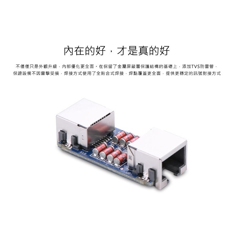 ~協明~ 綠聯 RJ45網路線延長對接頭 黑色 / 30837-細節圖6