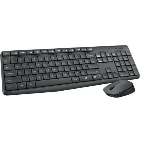 ~協明~ 羅技 MK235 無線滑鼠鍵盤組 全尺寸傳統鍵盤 防潑濺 防褪色 傾斜立架 滑鼠電源開關