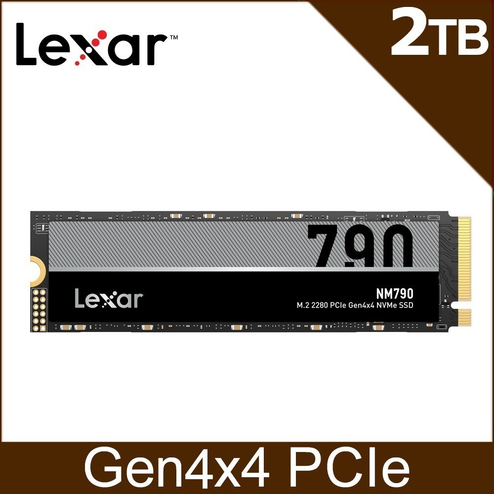 ~協明~ Lexar 雷克沙 NM790 M.2 2280 PCIe Gen4x4 NVMe 2TB 固態硬碟