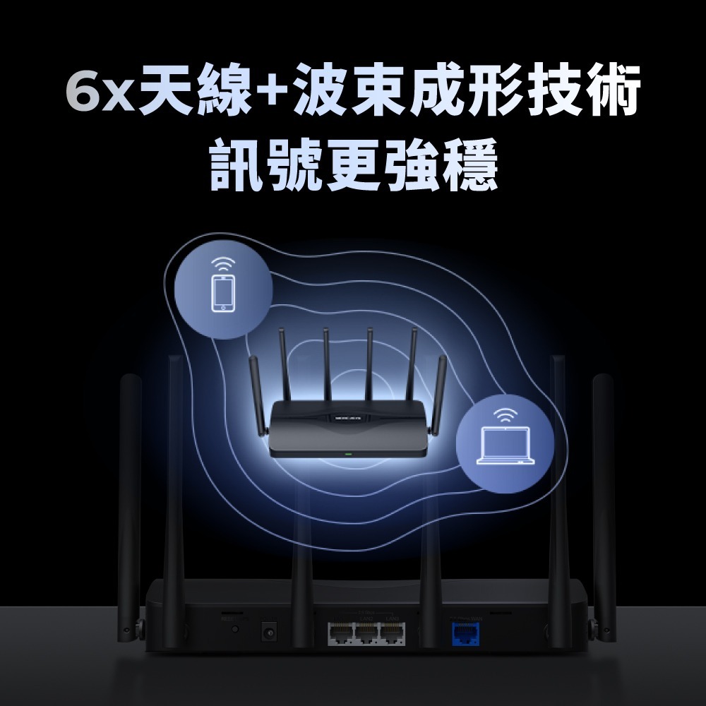 ~協明~ Mercusys水星網路 MR47BE BE9300 Gigabit 三頻 Wi-Fi 7 路由器-細節圖3