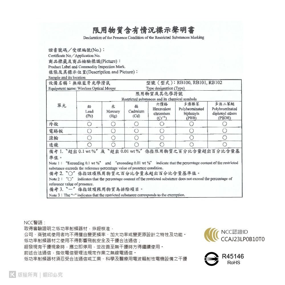 ~協明~ RB100 V5.1 無線藍牙 4D光學滑鼠-細節圖9