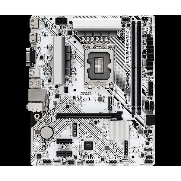 ~協明~ 華擎 ASRock B760M-HDV/M.2 MATX INTEL主機板-細節圖2