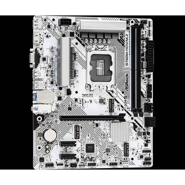 ~協明~ 華擎 ASRock B760M-HDV/M.2 MATX INTEL主機板-細節圖4