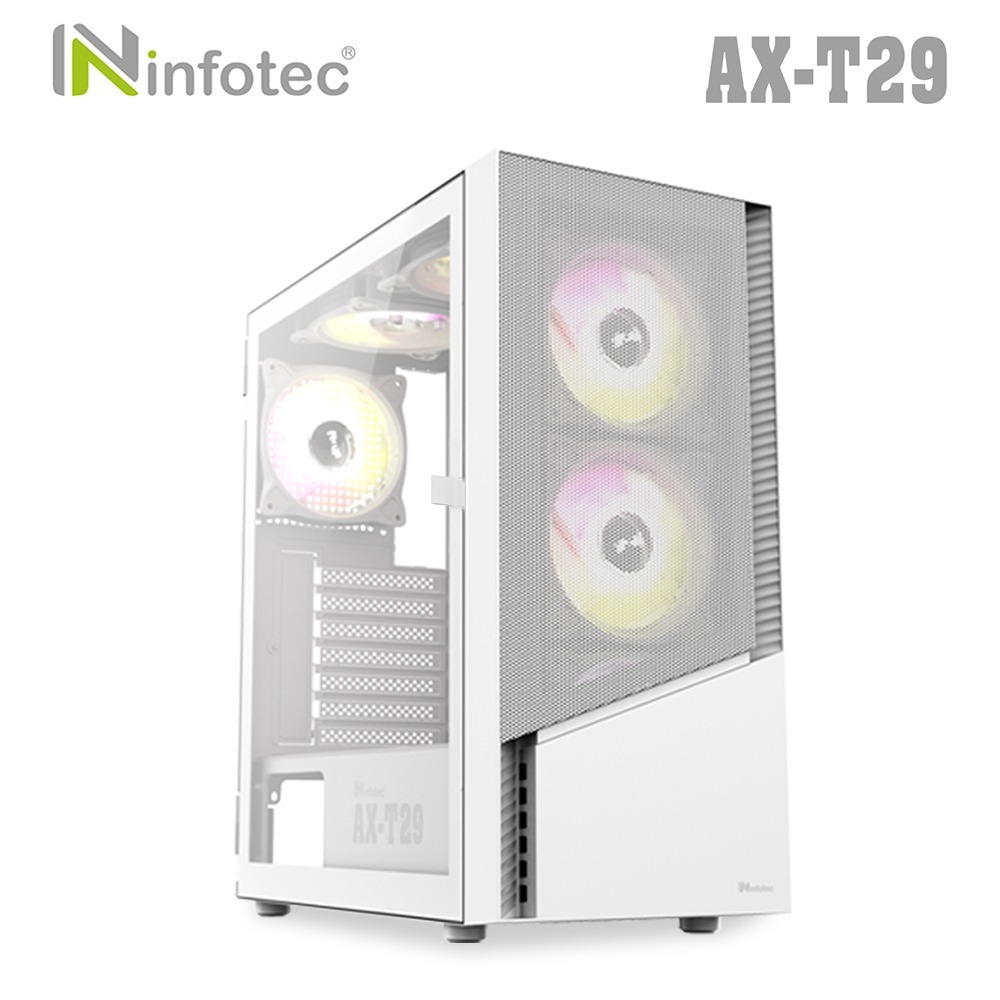 ~協明~ infotec T29 電腦機殼 白色-規格圖11