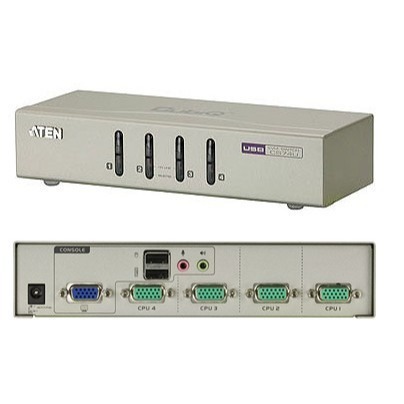 ~協明~ ATEN 宏正 CS74U 4埠 USB KVM多電腦切換器 - 支援USB熱插拔功能 / 支援無線鍵盤滑鼠-細節圖2