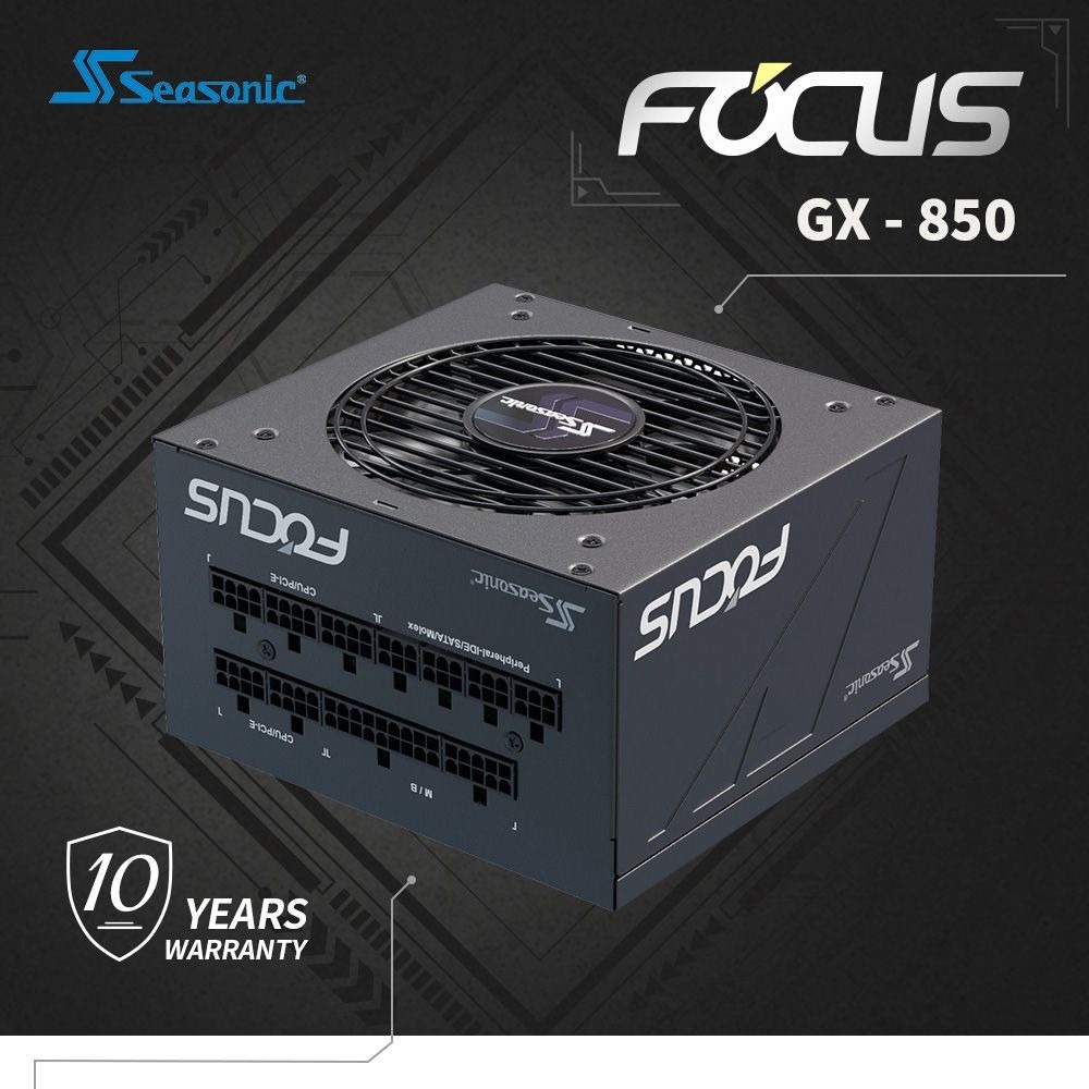 ~協明~ 海韻 Seasonic FOCUS GX 850 金牌/全模 電源供應器-細節圖2