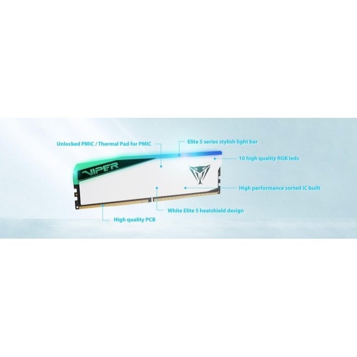 ~協明~ Patriot Viper Gaming Elite 5 32G (16G*2) DDR5 6000 記憶體-細節圖3