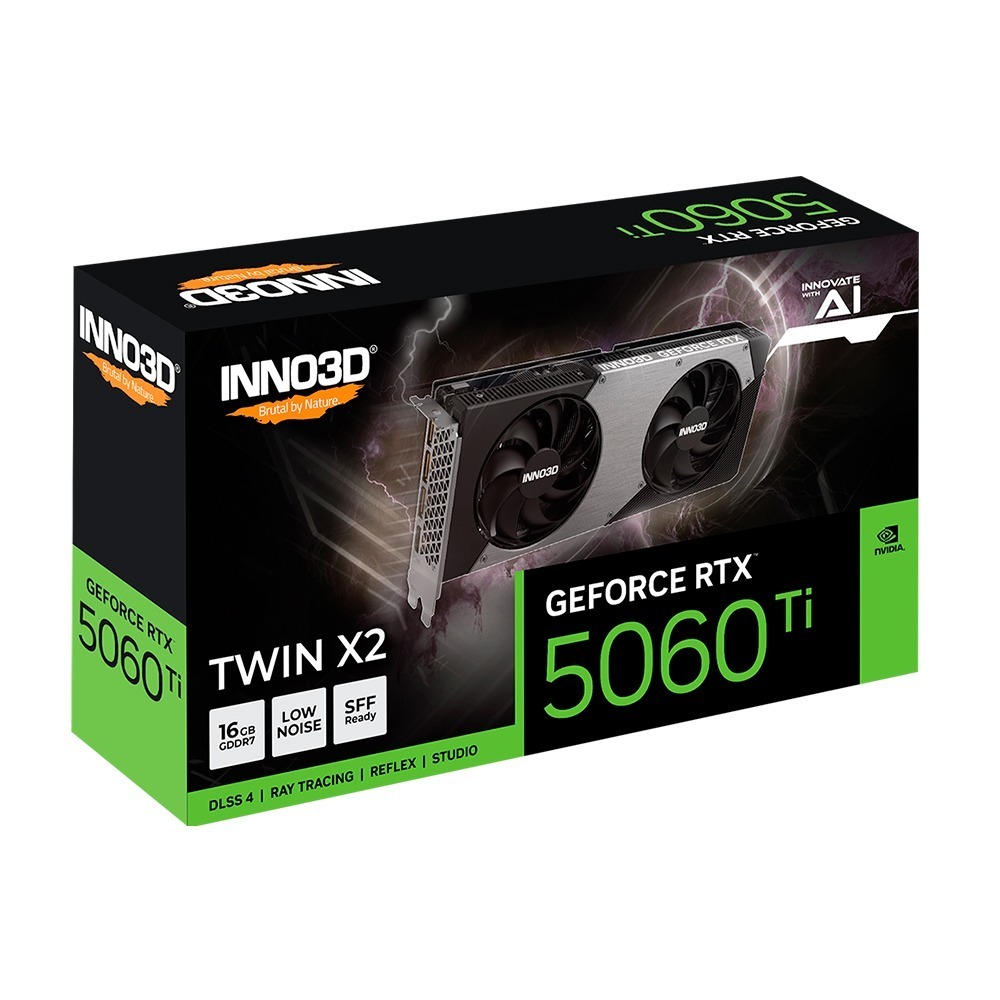 ~協明~ INNO3D 映眾GeForce RTX 5060TI 16GB GDDR7 TWIN X2 顯示卡-細節圖3
