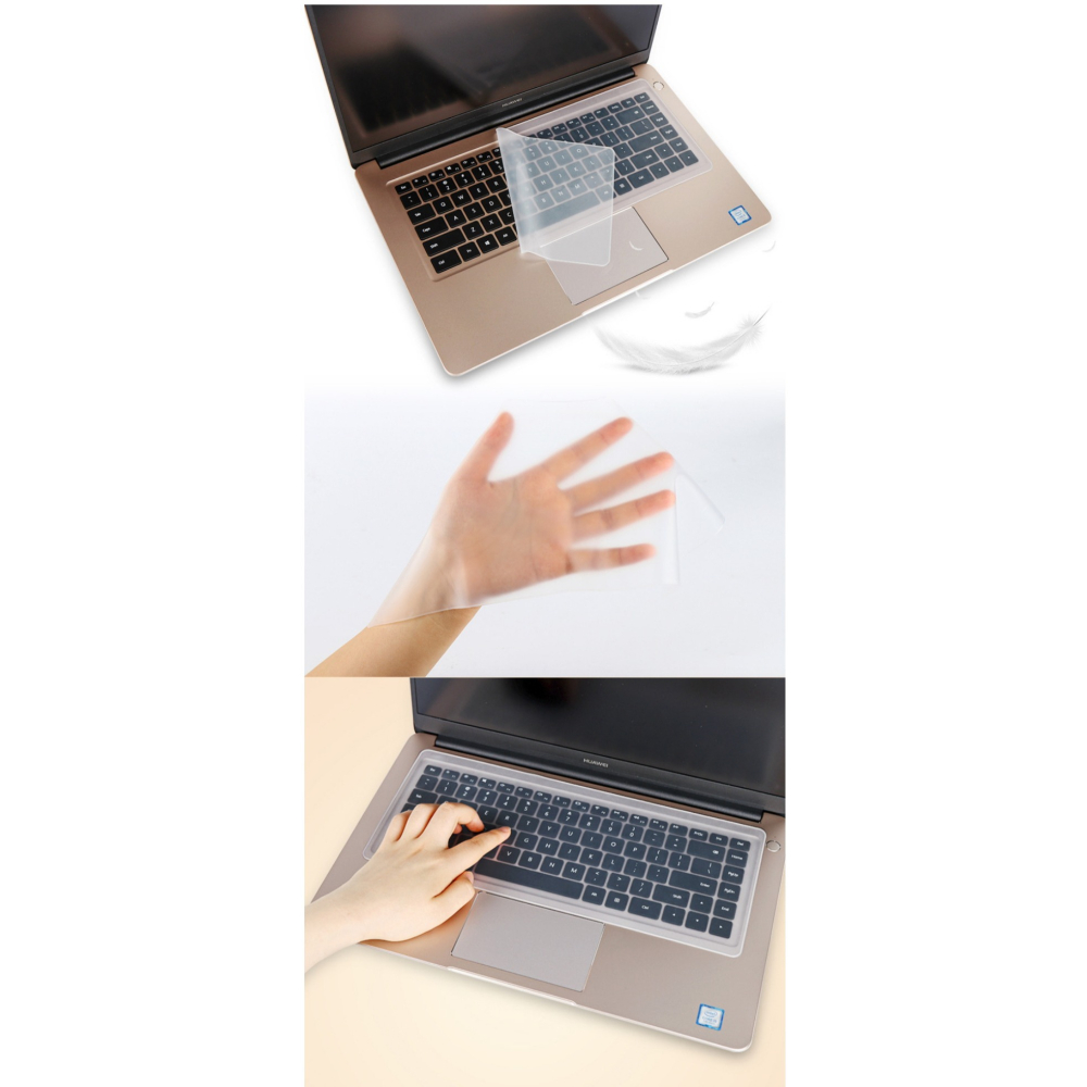 ~協明~ 15＂ 17＂ 筆電鍵盤膜通用型 柔韌耐用，彈性的矽膠材質-細節圖4