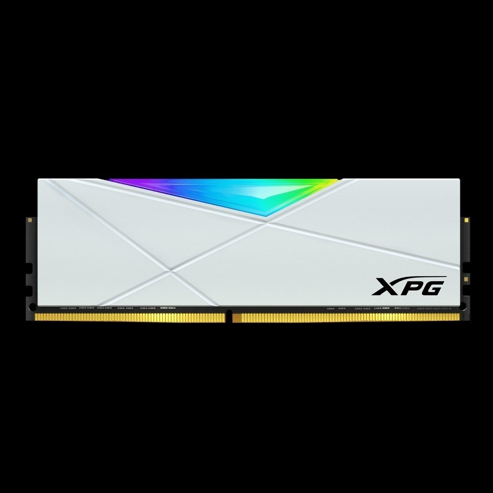~協明~ ADATA 威鋼 D50 DDR4 3200 RGB 8GB*2 超頻記憶體 白-細節圖2