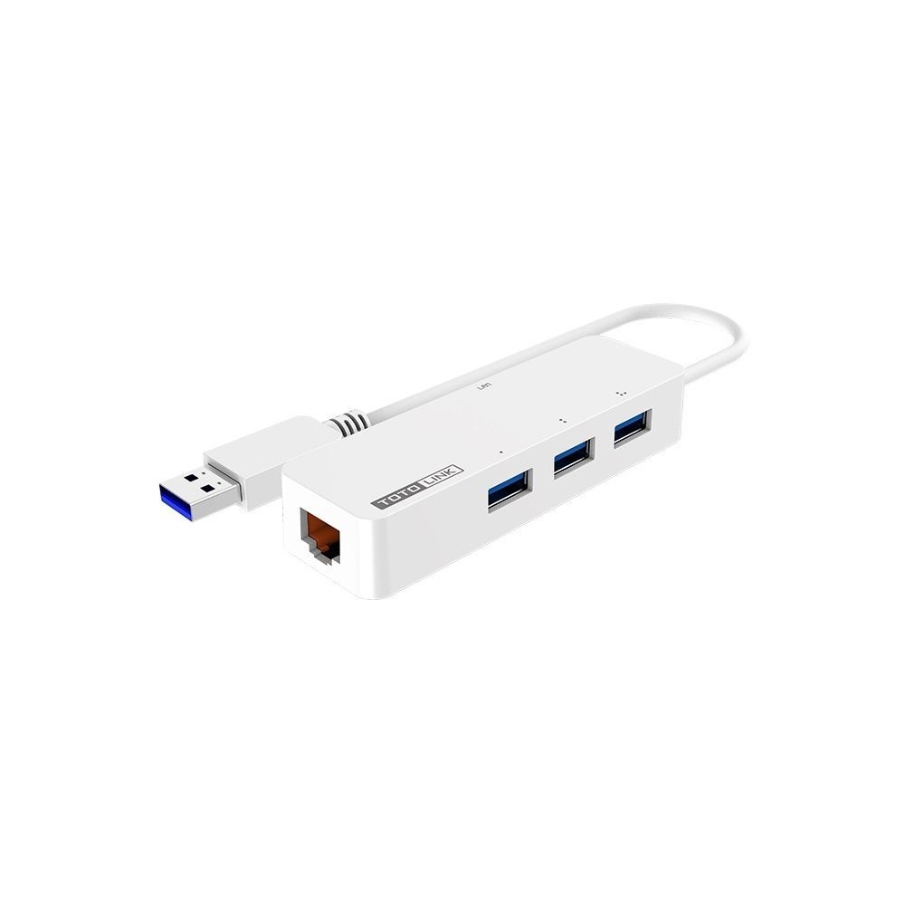 ~協明~ TOTOLINK U1003 USB3.0轉RJ45 Giga網路卡+集線器-細節圖2