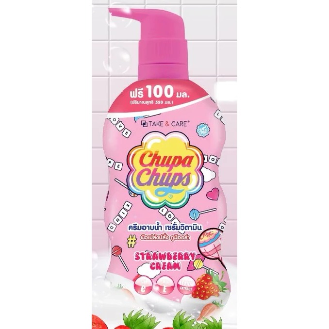 Chupa Chups Body Shower 550ml 加倍佳 沐浴乳-規格圖5