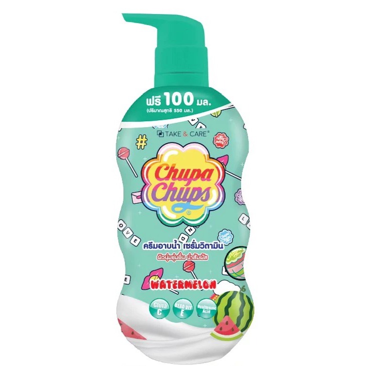 Chupa Chups Body Shower 550ml 加倍佳 沐浴乳-規格圖5