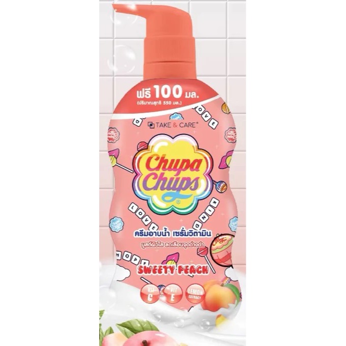 Chupa Chups Body Shower 550ml 加倍佳 沐浴乳-規格圖5