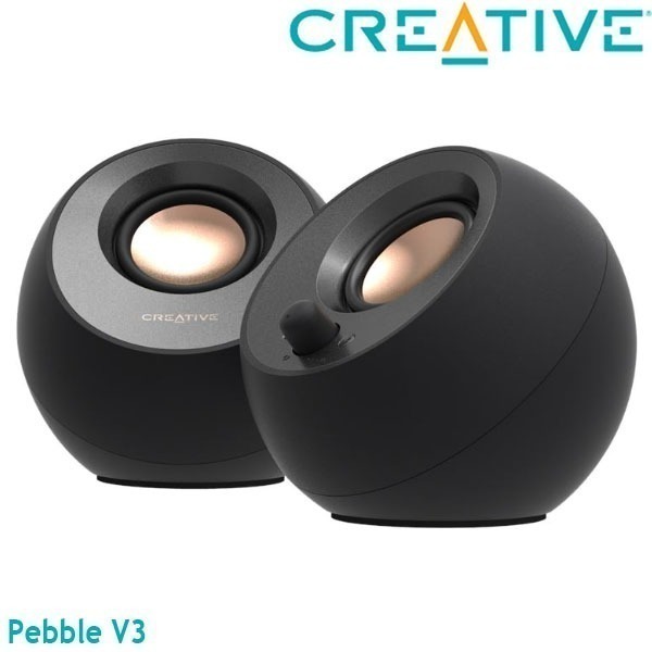 【MR3C】含稅公司貨 CREATIVE Pebble V3 藍牙 5.0 USB-C 創新未來 桌上型喇叭-規格圖1
