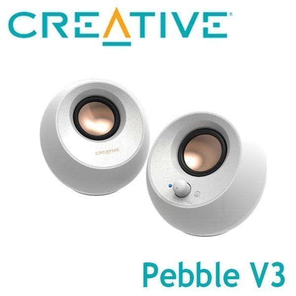 【MR3C】含稅公司貨 CREATIVE Pebble V3 藍牙 5.0 USB-C 創新未來 桌上型喇叭-規格圖1