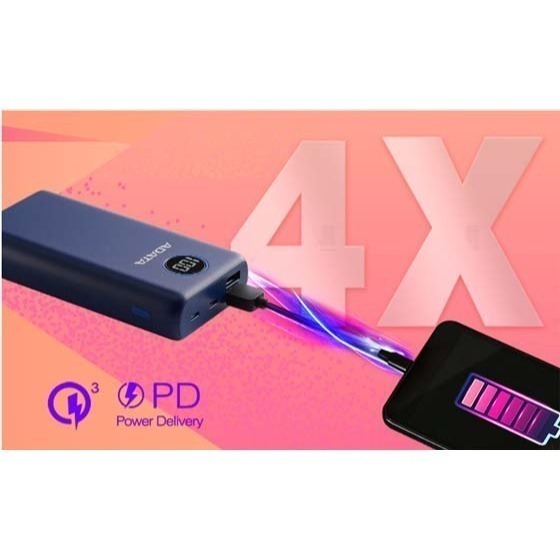 【MR3C】含稅附發票 ADATA 威剛 20000mAh P20000QCD PD快充 行動電源 可攜上飛機-細節圖4