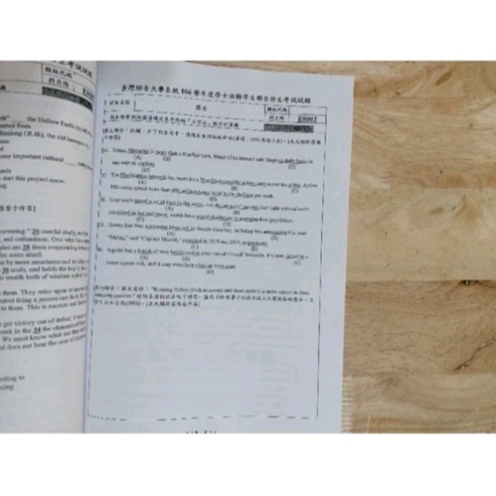 台綜大 成大 轉學考 英文+國文 英102~114(缺110)、國103~114(缺110)詳解（含範文寫作、閱讀翻譯）-細節圖9