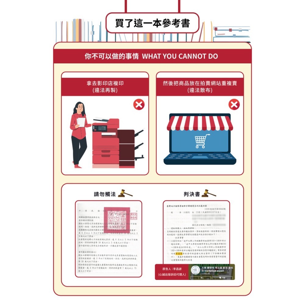 台綜大 中興大學 轉學考 共同科目 英文103~112(缺110)+國文103~112(缺110)考古題 雙科目方案-細節圖7