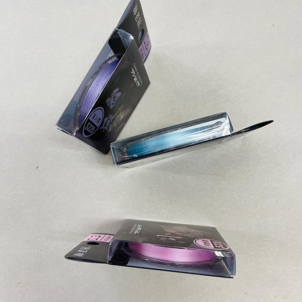 海老屋 2021 最新 色誘 PE線 釣蝦專用PE線 小喬 趙子龍 貂蟬 都是50米 號數有 0.3/0.4/0.6-細節圖2