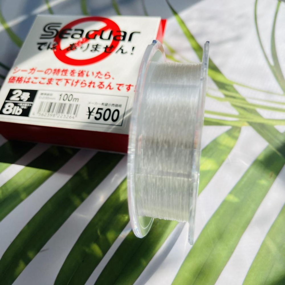日本 SEAGUAR 吳羽西格碳素線卡夢線 子線 100米 #1.5跟2-細節圖2
