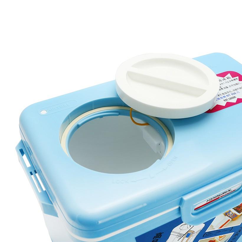 釣翁活餌桶/小冰箱/養蝦桶 (顏色隨機喔)-細節圖3
