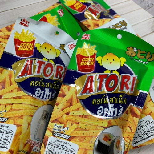 香脆卡拉薯條 ATORI 泰國 海苔風味/原味 25g 人氣零嘴