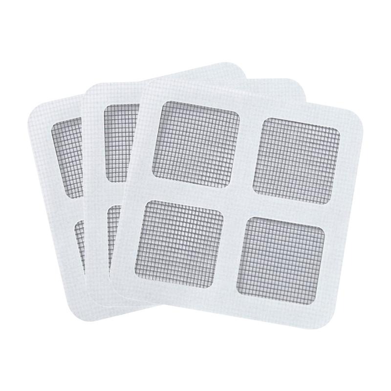 一次性地貼 地漏貼 紗窗貼 有膠款 地貼 排水孔貼 毛髮過濾網 毛髮濾網 一次性 浴室 廚房 一次性地漏 防堵貼-細節圖2