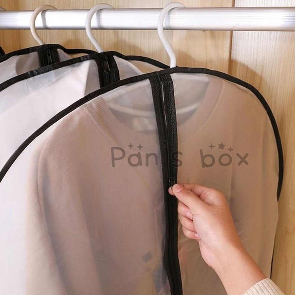 衣物防塵套 加厚款 日式收納衣物罩 西裝套 掛衣套 防塵罩 衣櫃套 可水洗 大衣防塵袋 西裝收納袋 送洗套 衣物袋-細節圖4