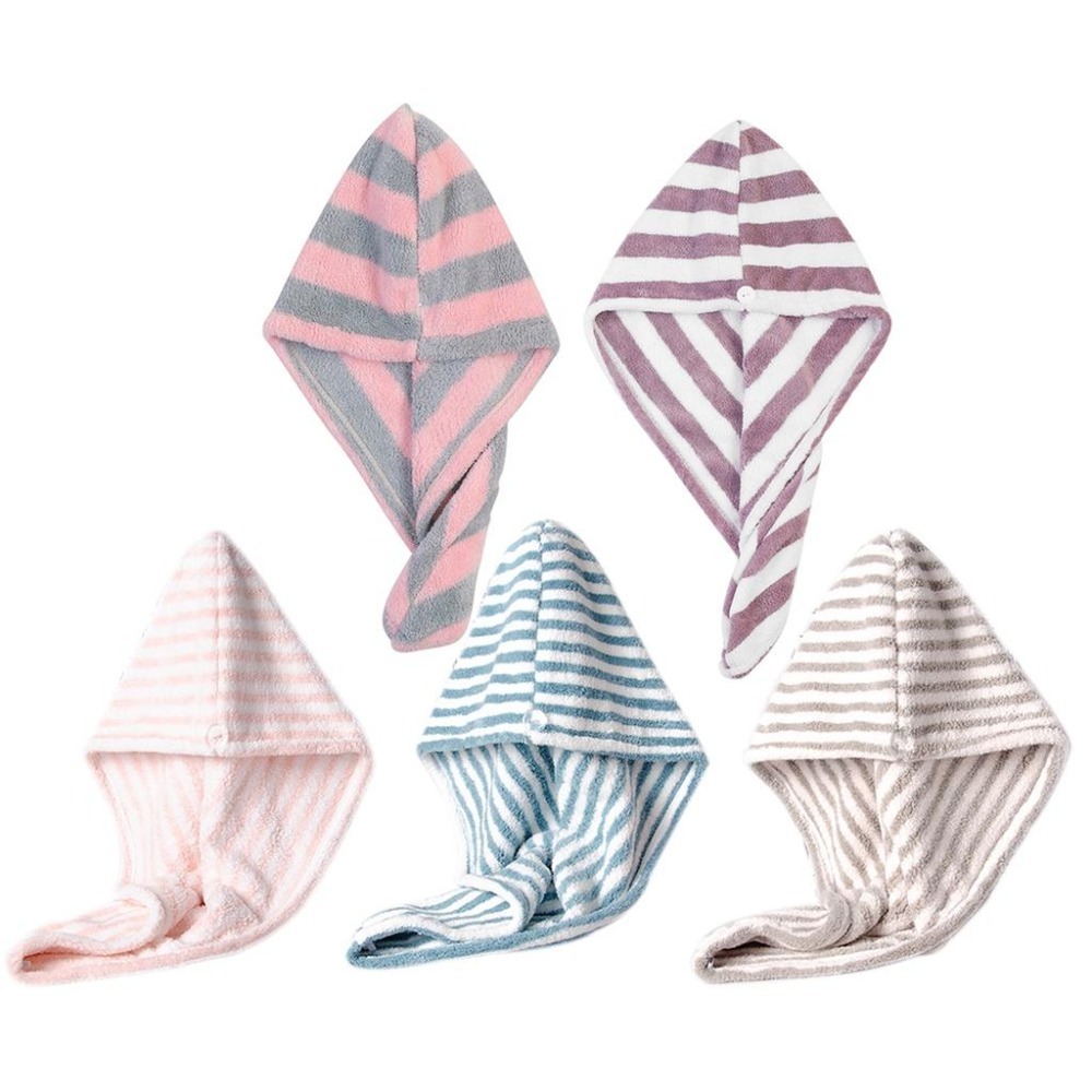 乾髮帽 🌱 加厚吸水浴帽 快速乾髮可愛成人加厚吸水浴帽 韓款加厚 珊瑚絨乾髮帽 吸水乾髮帽 速乾髮帽 吸水毛巾 擦頭髮毛-細節圖2