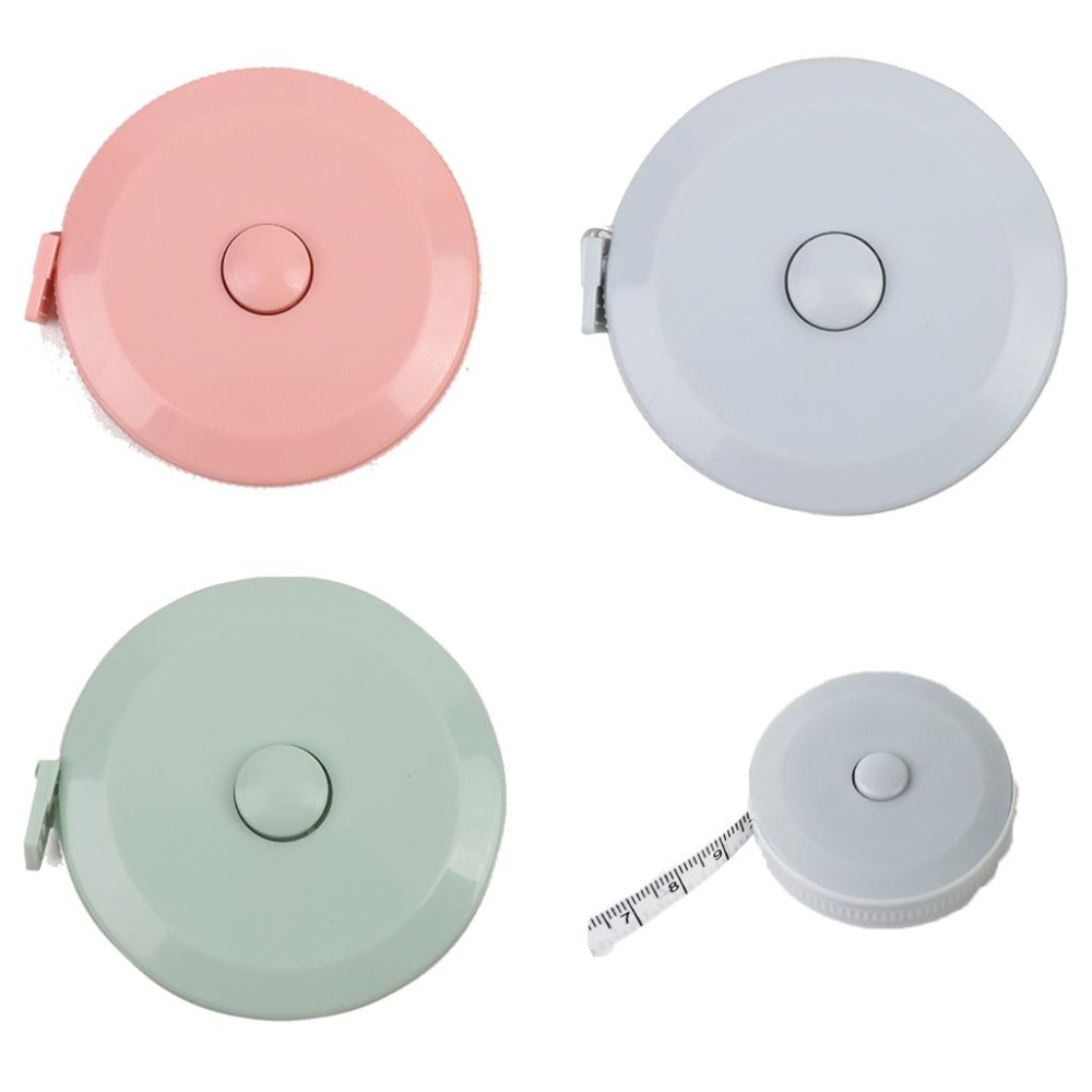 自動緊縮糖果色捲尺 馬卡龍捲尺 迷你捲尺 捲尺 卷尺 皮尺 軟尺 量尺 自動伸縮 伸縮尺 丈量 量衣尺 一鍵回收 測量-細節圖2