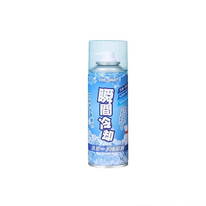 降溫噴霧 260ml 🧊 冷卻劑 降溫劑 涼感噴霧 急凍噴霧 清涼噴霧 冰溫噴霧 冰涼噴霧 汽車降溫噴霧 KS126-細節圖2