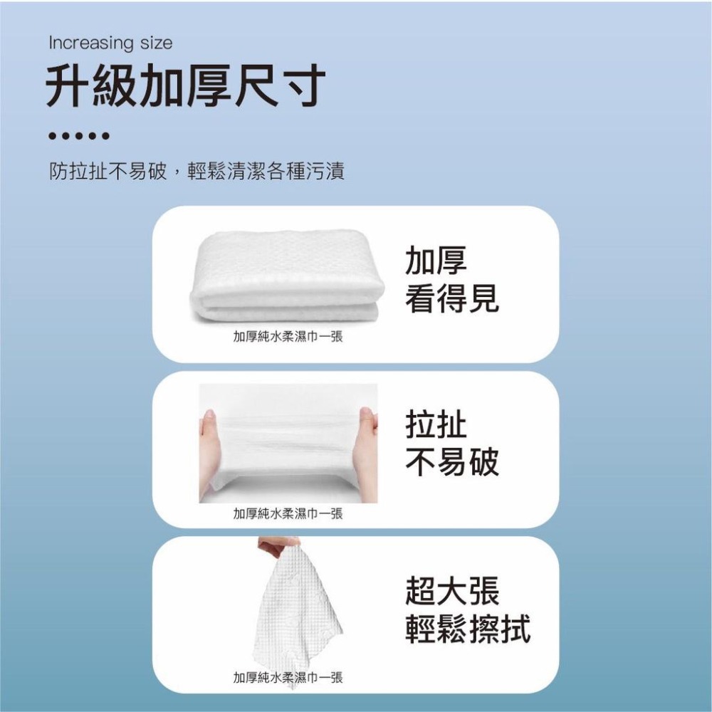 淨新 加厚純水柔濕巾 🔥 80抽 帶蓋 純水濕紙巾 純水 濕紙巾 純水濕紙巾 濕巾 擦臉巾 無酒精 純水濕巾-細節圖7
