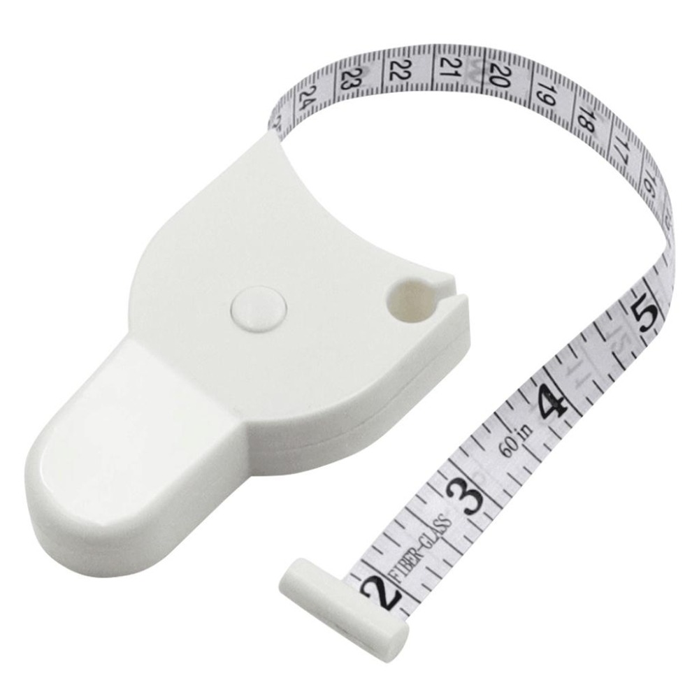 三圍測量尺 三圍量尺 腰尺 腰圍量尺 量尺 捲尺 皮尺 人體圍度尺 自動伸縮量三圍軟皮尺 腰圍測量尺 健康卷尺-細節圖2