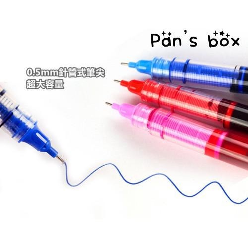 走珠筆 直液式 輕復古 速乾筆 速乾彩色中性筆水筆 0.5mm 針管筆 文具 直液式走珠筆 黑碳素筆輕復古 莫藍迪色筆-細節圖7