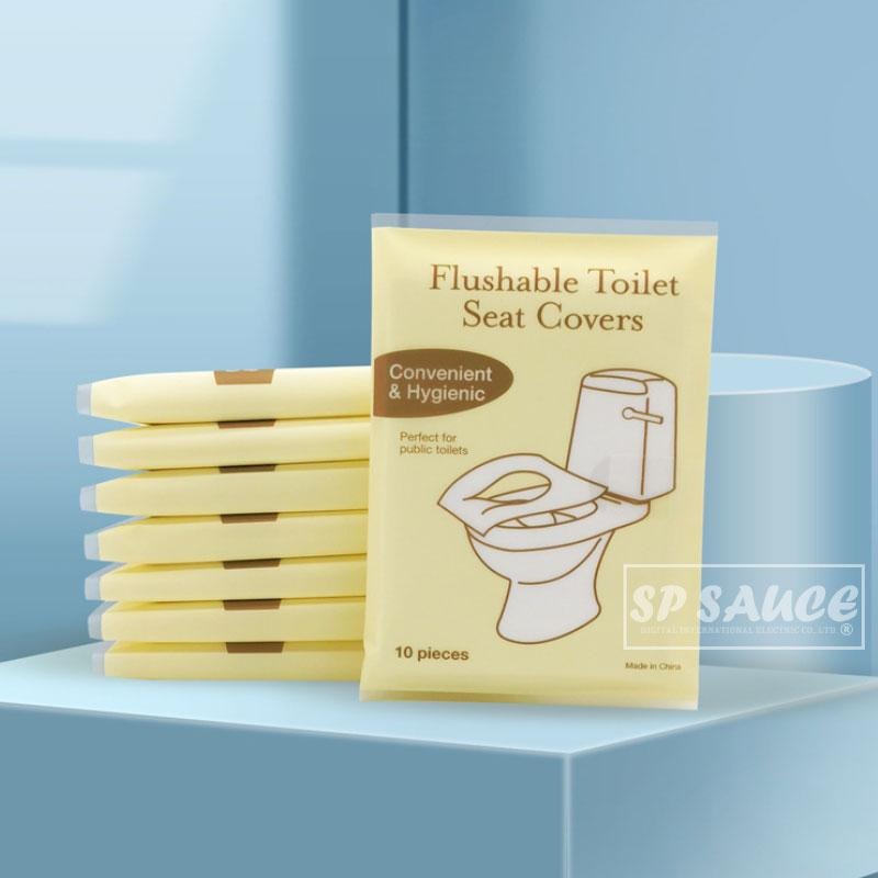 一次性馬桶墊  馬桶坐墊紙 馬桶墊紙 馬桶紙 拋棄式坐墊  攜帶式馬桶坐墊 坐廁紙 坐墊紙 可溶水型紙一次性馬桶坐墊-細節圖2