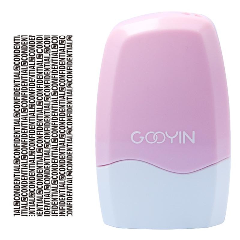 保密亂碼滾輪印章 個資加密印章 印章 事務章 滾輪章 個資章 隱私加密印章 亂碼章 報廢章 自來印 滾輪印章-細節圖3