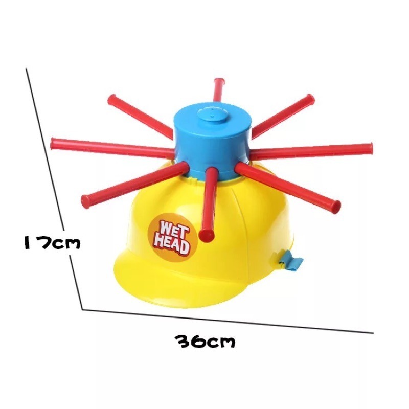濕水挑戰帽 命運挑戰帽 俄羅斯輪盤 整蠱漏水帽 多人遊戲 整人玩具 交換禮物 聖誕禮物 噴水遊戲 接龍遊戲-細節圖8