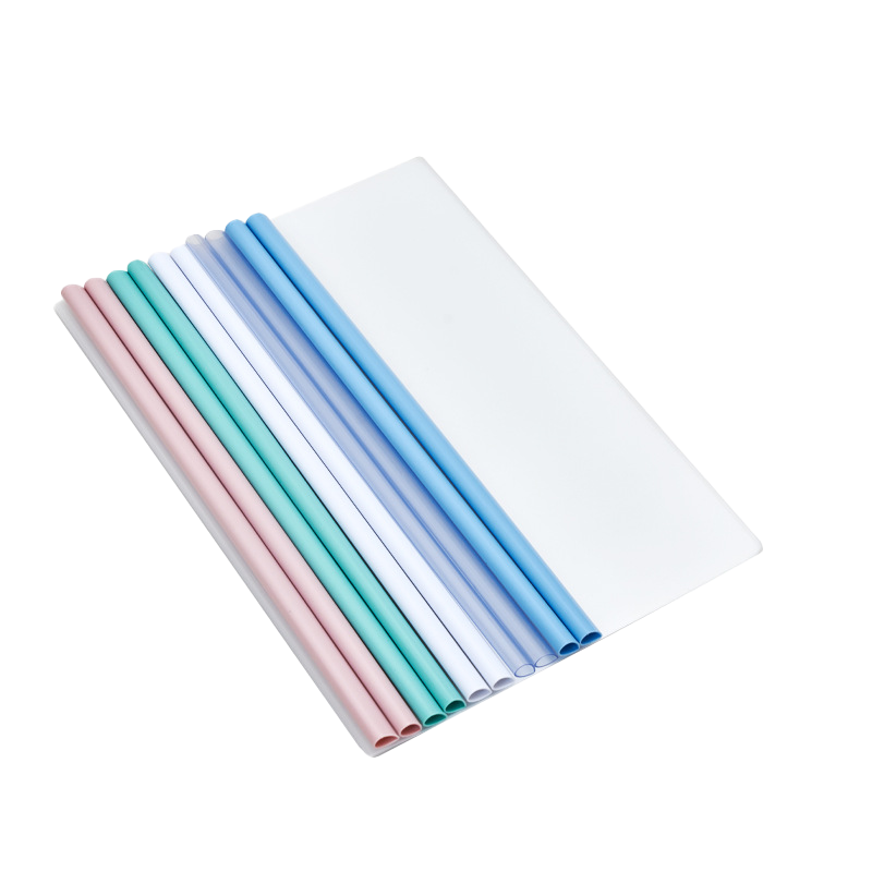 抽桿資料夾 📂 1桿+1文件套 辦公文件夾 學習文件夾 A4拉桿夾 A4文件夾 莫蘭迪文件夾 水滴抽桿文件夾-細節圖2