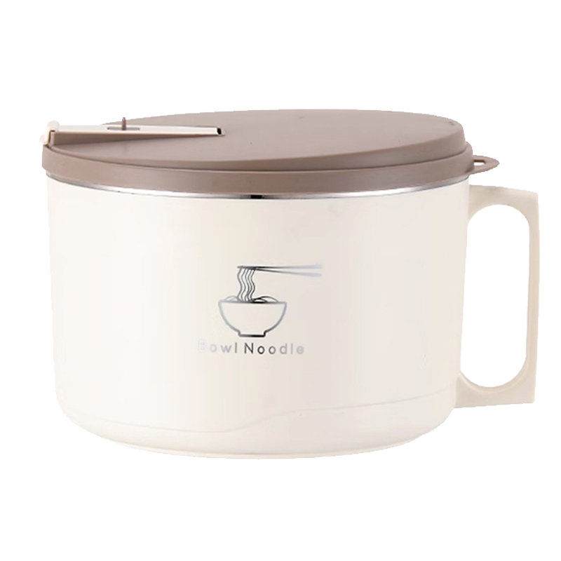 泡麵碗 🍜 304不鏽鋼 1000ML 1500ML 日式快餐杯 不鏽鋼泡麵碗 不銹鋼碗 隔熱碗 大碗公-細節圖2