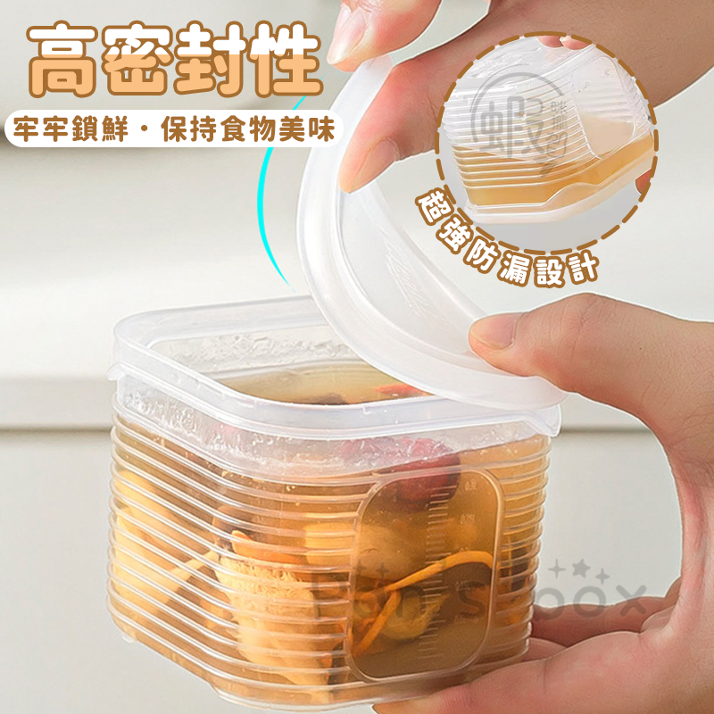 六格保鮮盒 🥬 六格湯盒 凍湯分裝盒 食物分裝盒 密封保鮮盒 微波保鮮盒 食品級保鮮盒 冰箱保鮮盒 水果保鮮盒-細節圖7