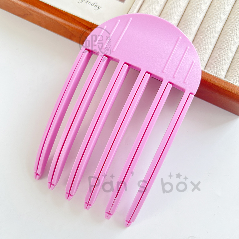 顱頂夾 🪮 六齒 髮根立體蓬鬆夾 高顱頂髮夾 髮根蓬鬆夾 高顱頂神器 無痕六爪夾 髮根蓬夾 高顱頂 瀏海夾 風塑梳-細節圖7
