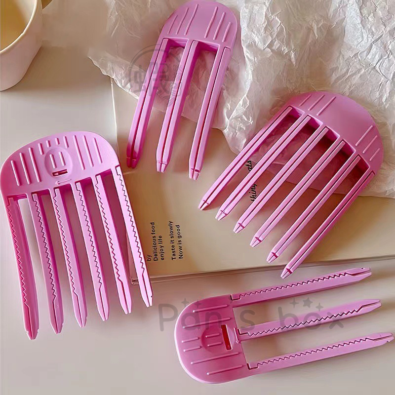 顱頂夾 🪮 六齒 髮根立體蓬鬆夾 高顱頂髮夾 髮根蓬鬆夾 高顱頂神器 無痕六爪夾 髮根蓬夾 高顱頂 瀏海夾 風塑梳-細節圖8