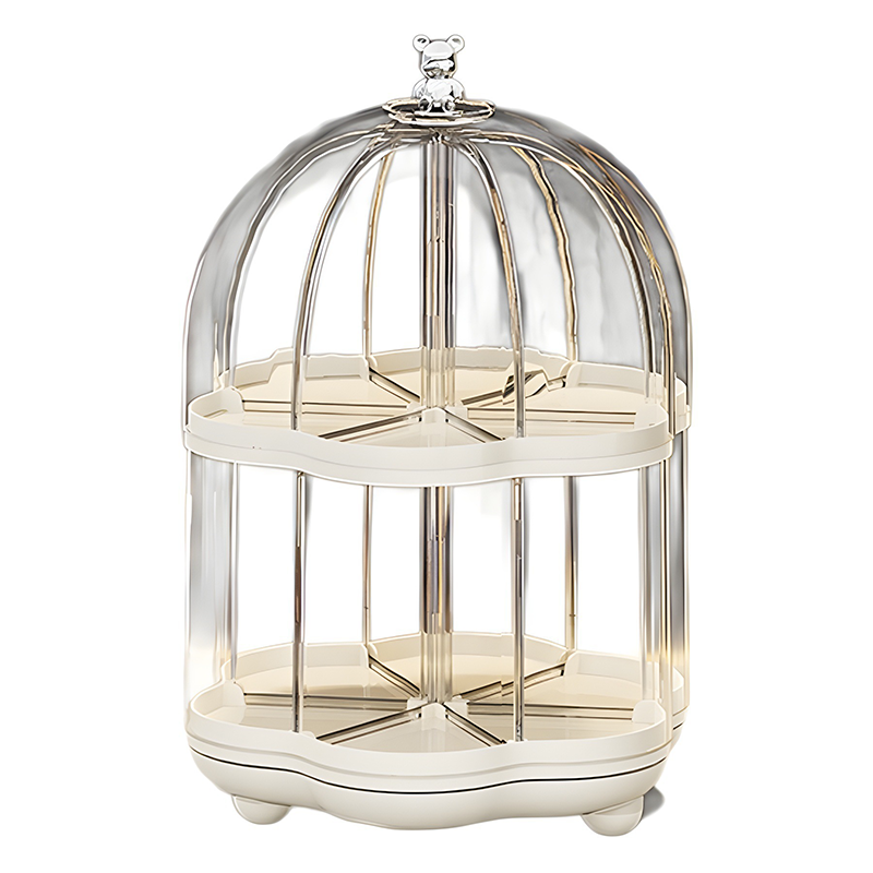 可旋轉盲盒 🙆🏻‍♀️ 透明公仔展示盒 旋轉公仔展示盒 可旋轉展示盒 盲玩展示盒 模型展示 公仔收納 收納盒-細節圖2