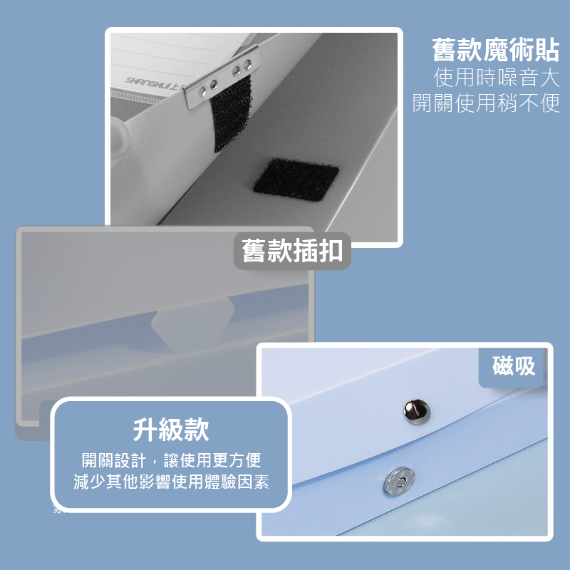 文件檔案盒 📚 A4檔案盒 磁吸檔案盒 莫蘭迪檔案盒 磁吸 A4 文件收納盒 文件收納 文件 資料盒 檔案盒-細節圖6