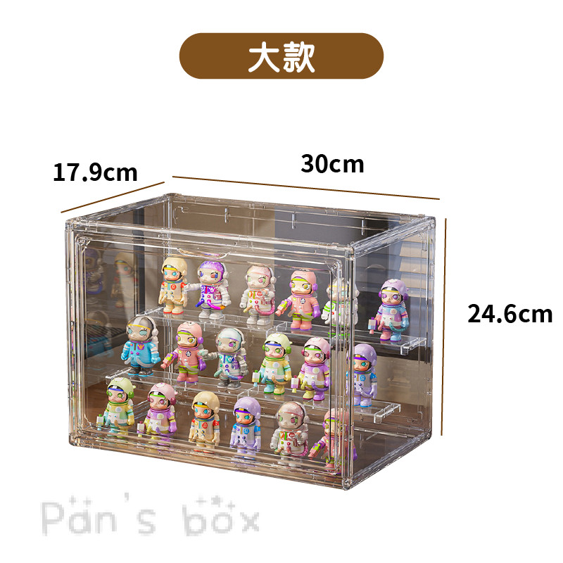 磁吸公仔層架 🧲 公仔展示盒 模型展示盒 公仔收納盒 泡泡瑪特 公仔收納 公仔盒 樂高盒 公仔架 收納盒-細節圖10